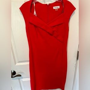 Calvin Klein Coral Dress Size 4